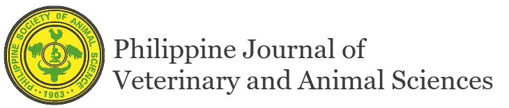 Philippine Journal of Veterinary and Animal Sciences